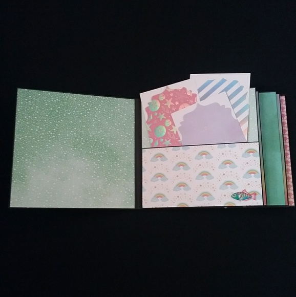 Handmade photo / junk albums Mermaids - Picture 6 of 8